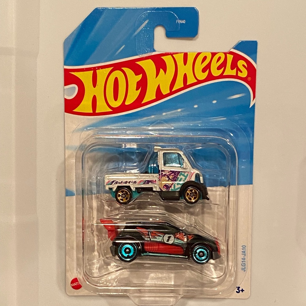 Hot Wheels 2 pack mighty K